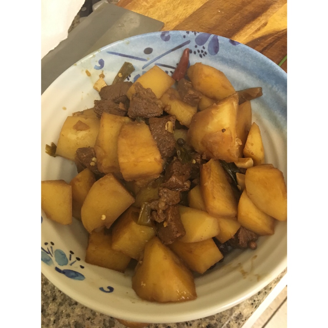 土豆烧牛肉