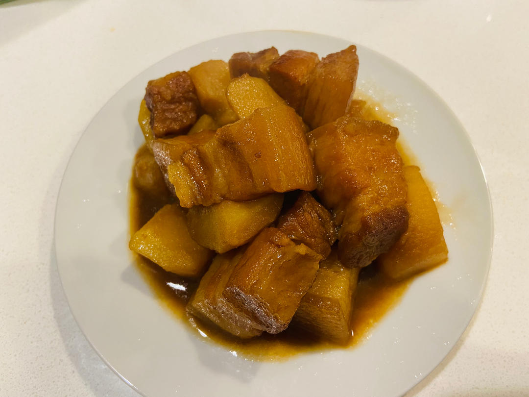 不焯水不放油的家常红烧肉