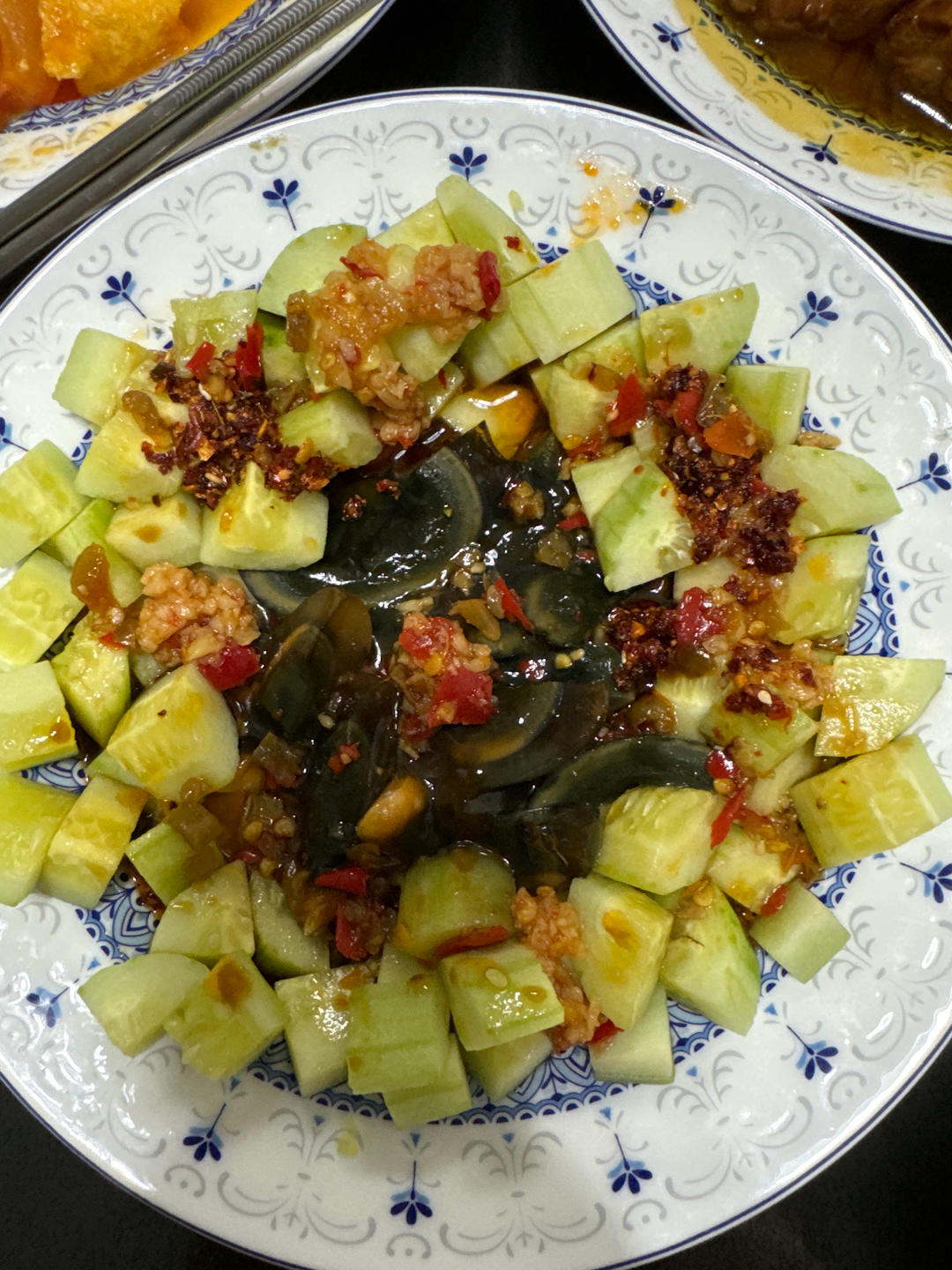 一看就会的‼️凉拌松花蛋黄瓜㊙️好简单