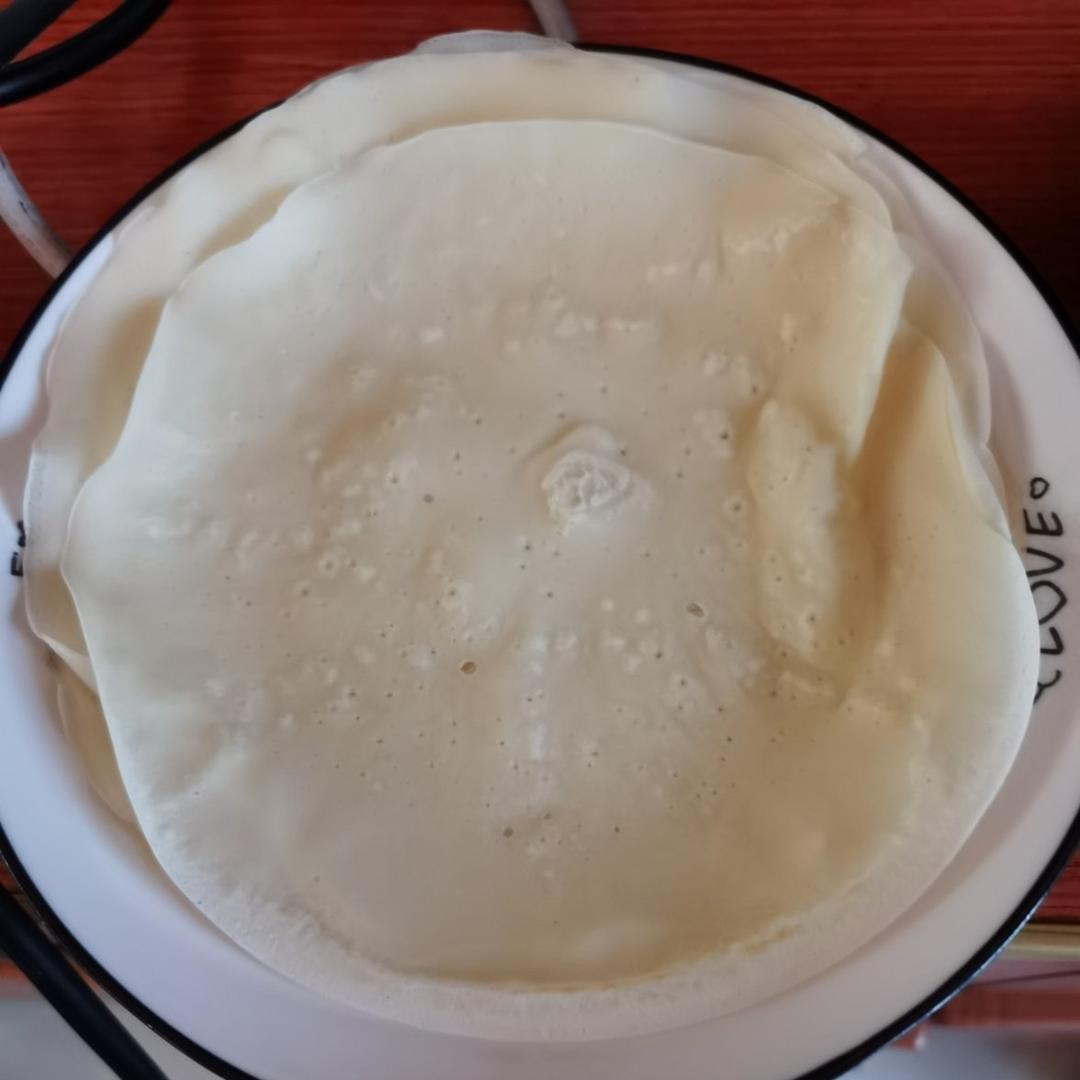 薄饼铛制春卷皮