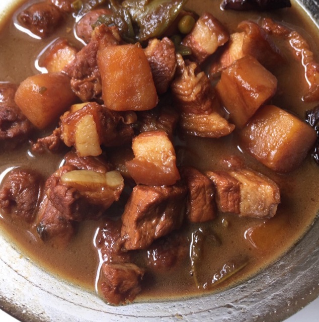 豆角土豆烧肉