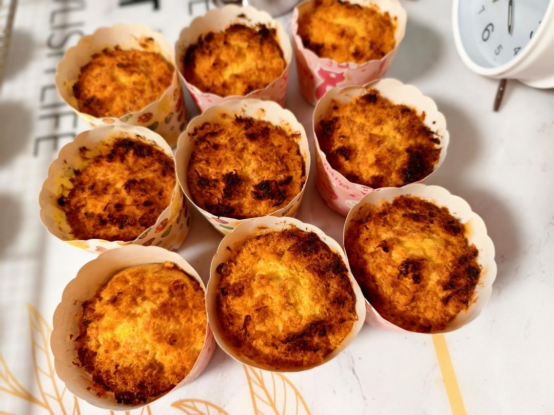 小香肉松咸味小蛋糕