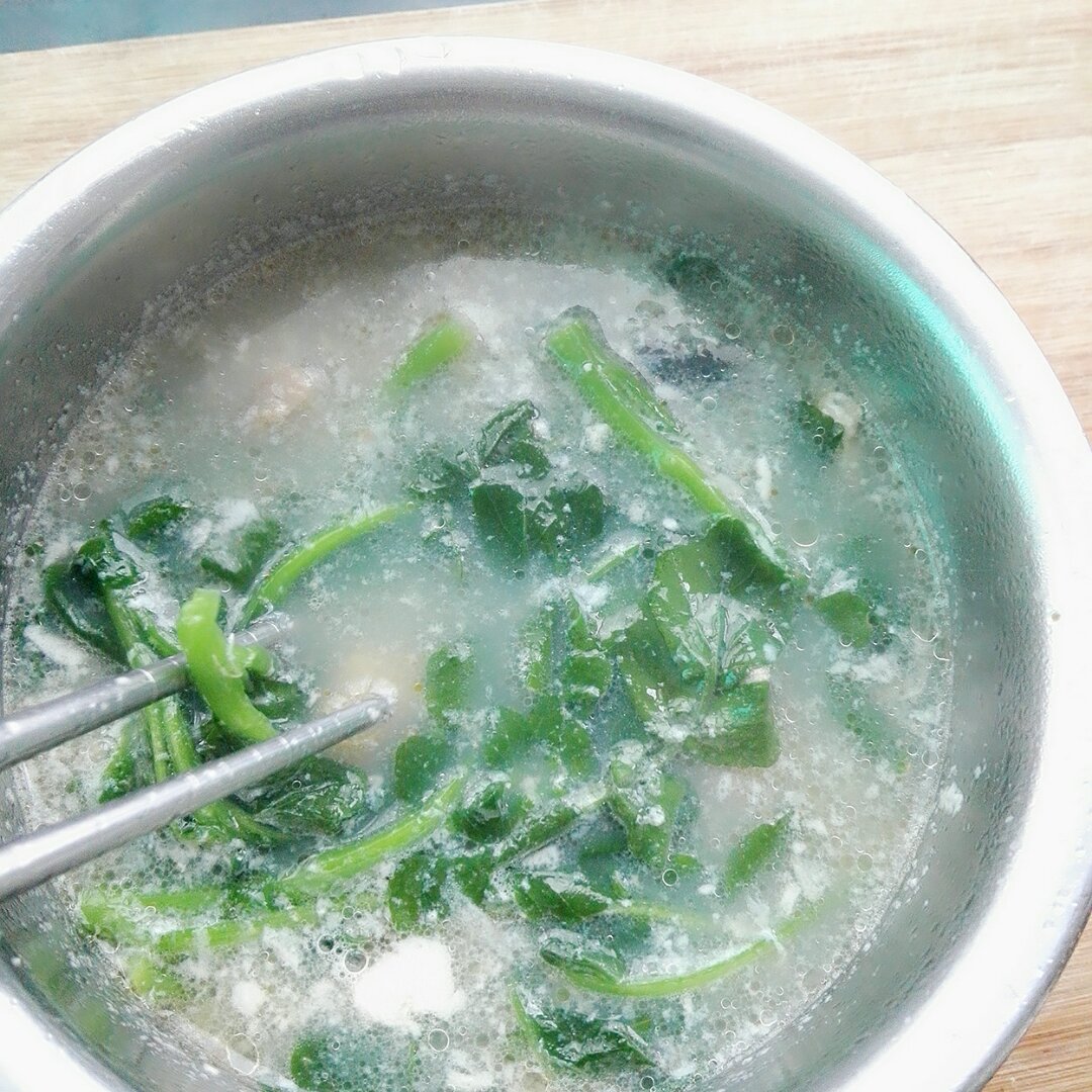 双蛋烩西洋菜
