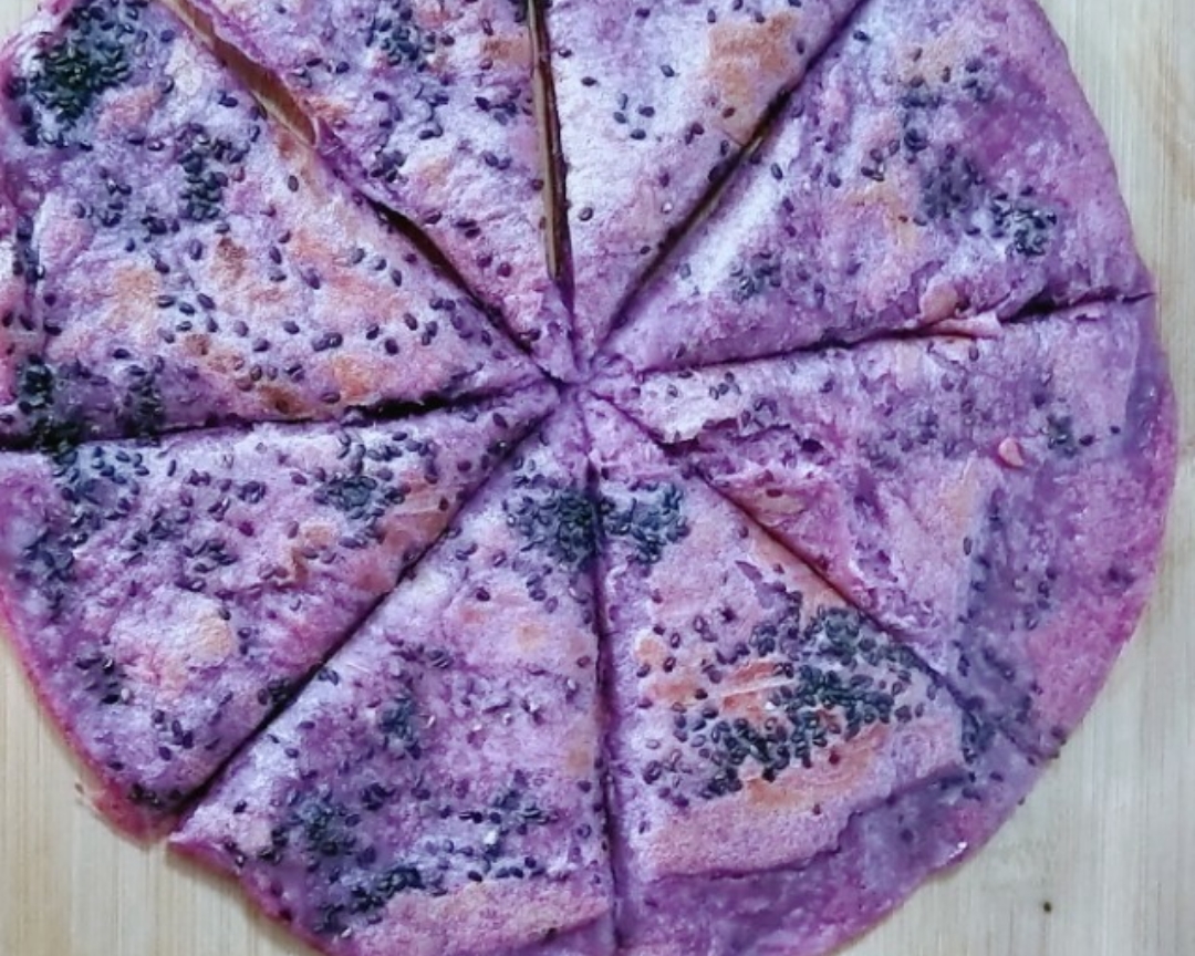 紫薯饼无美颜的做法