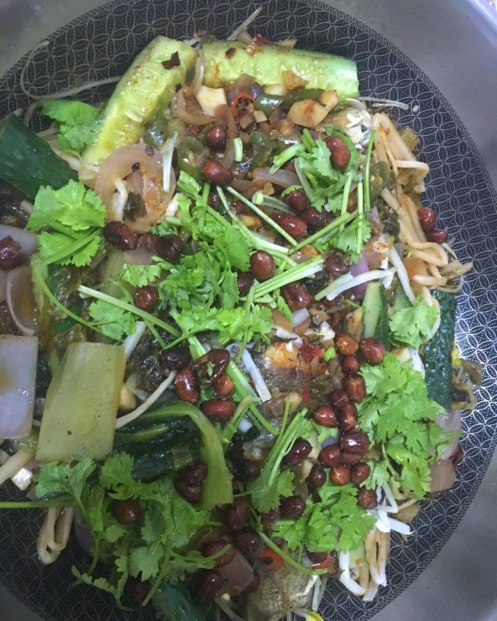 平底锅烤鱼（麻辣）