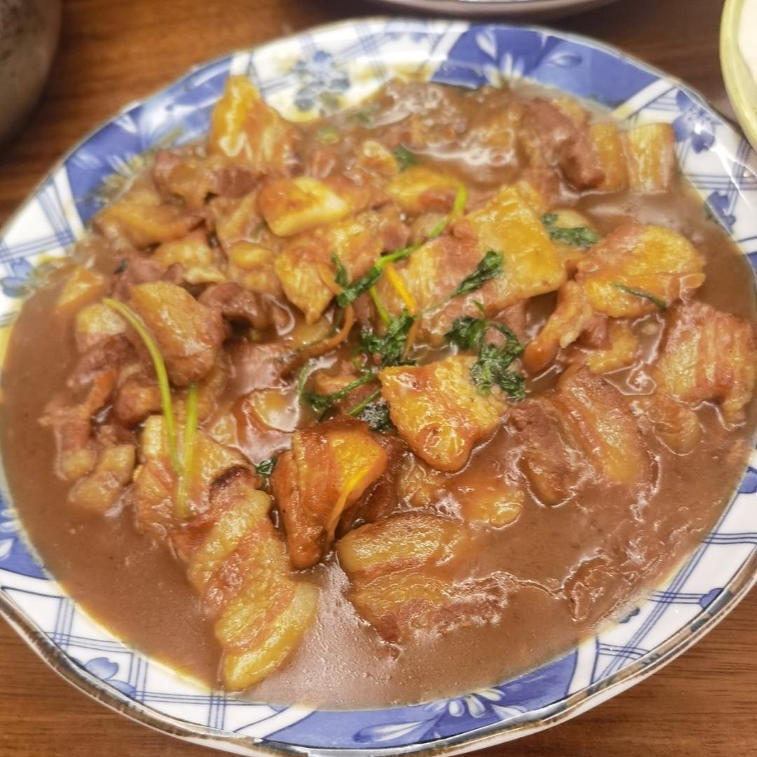 红烧五花肉片