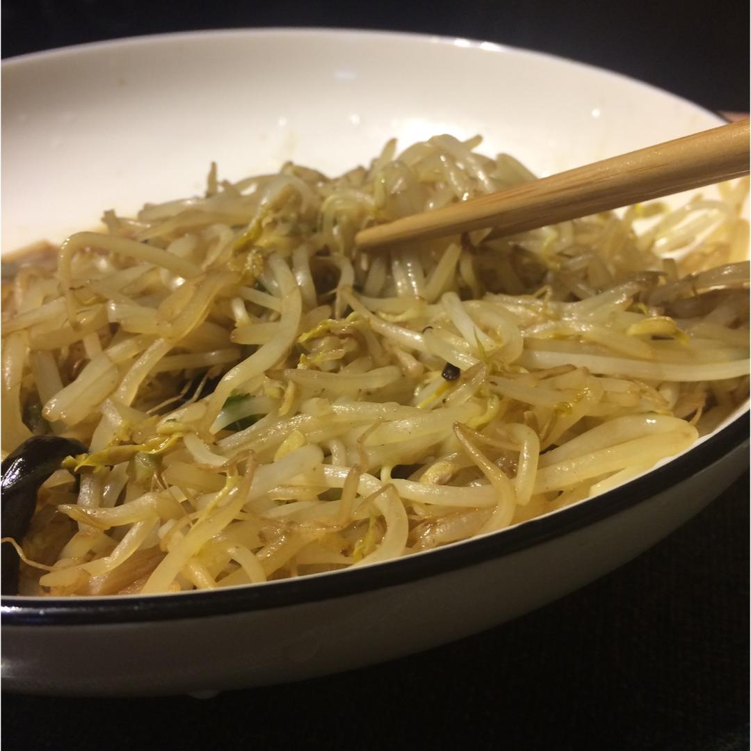 酸爽的醋溜豆芽
