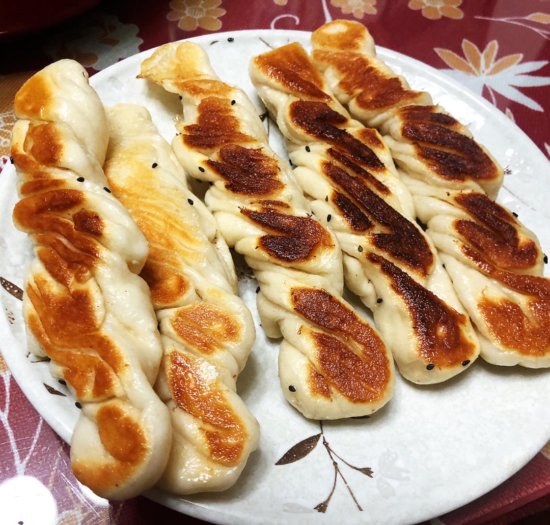 一定要做！—煎卷子【生煎花卷】