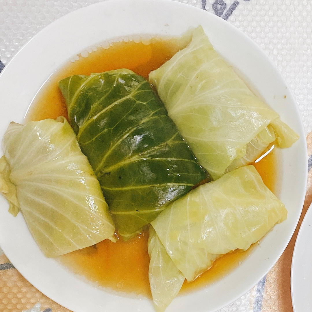 方便好吃的娃娃菜包肉