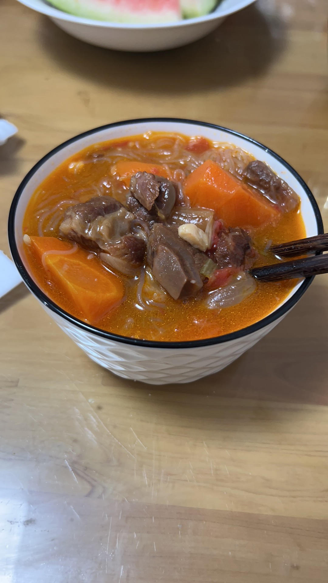 番茄土豆炖牛腩