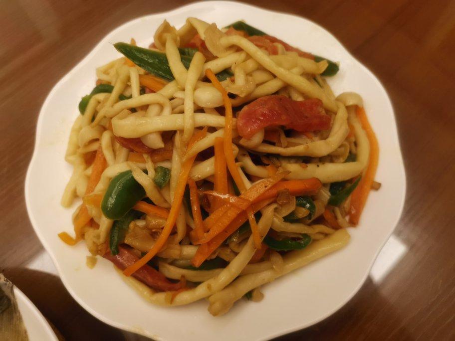 营养美味的小炒素三鲜
