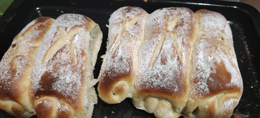 💯牛奶面包卷超级松软