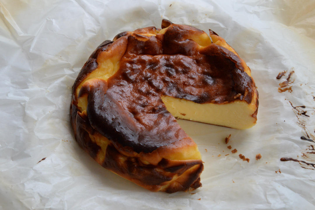 巴斯克式烤芝士蛋糕[超简单][搬运]