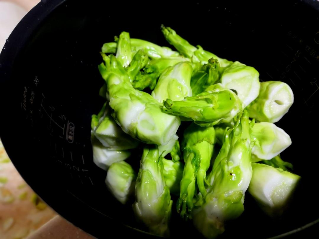 嘎嘣脆的儿菜（子母菜）