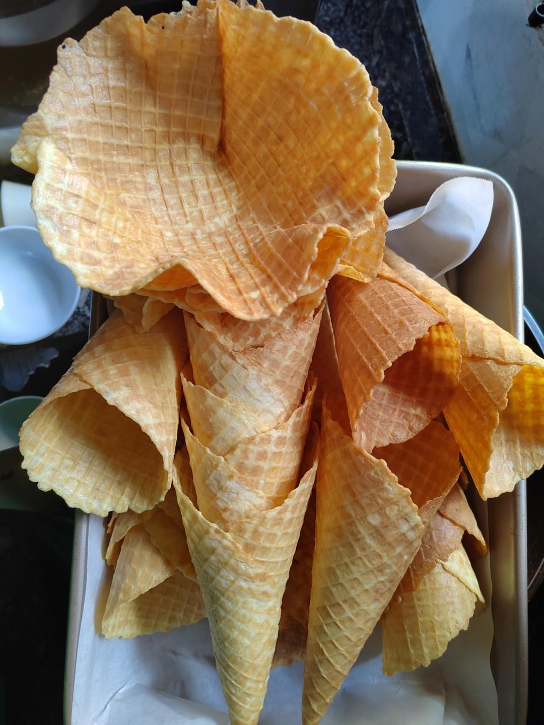 椰子油香酥蛋卷