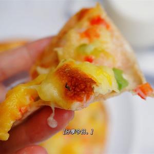 芒果虾仁薄披萨的做法 步骤3