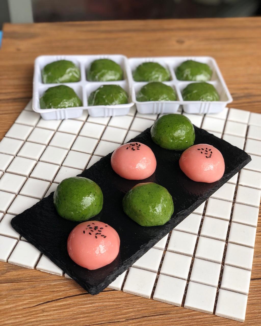 sandyaijj做的自制青团