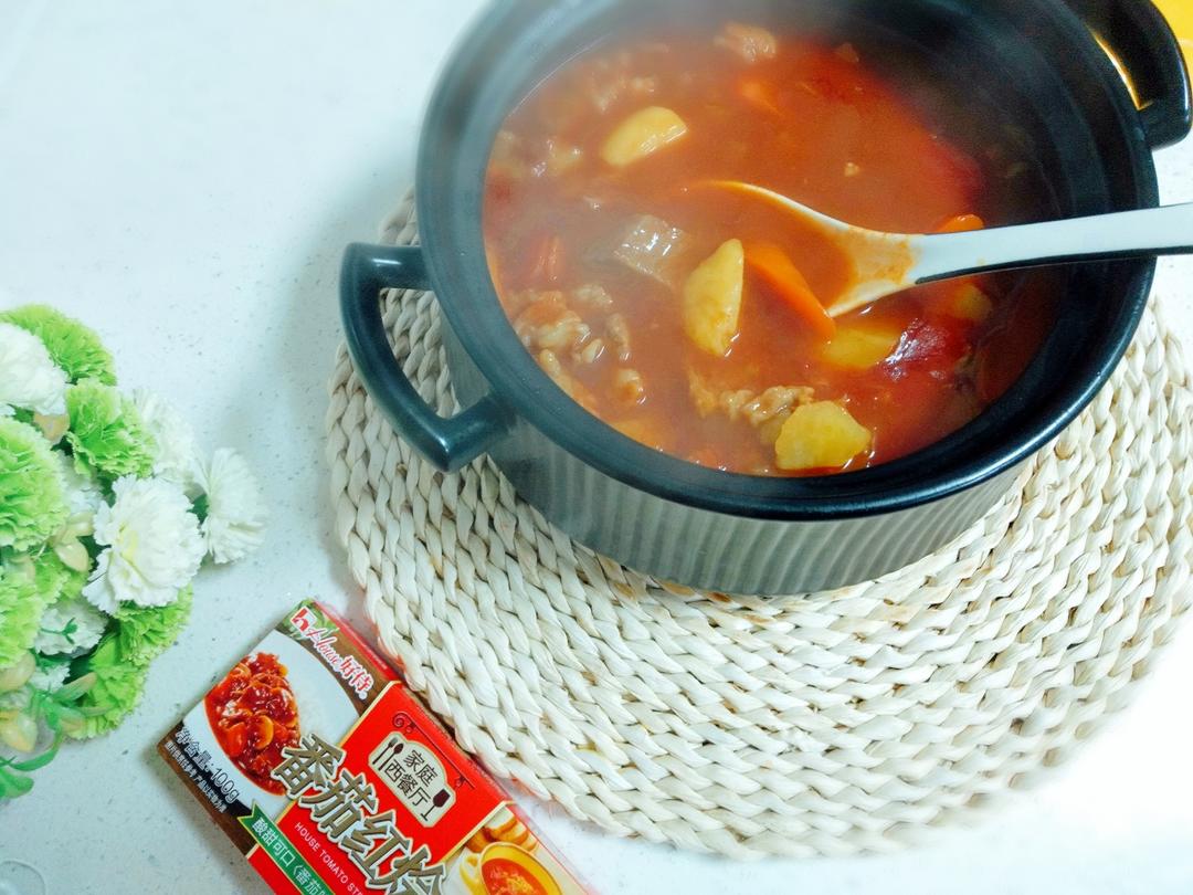 来碗暖暖的罗宋汤的做法