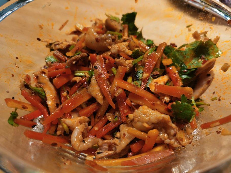 减脂健身｜凉拌手撕鸡丝（香辣&麻油版）