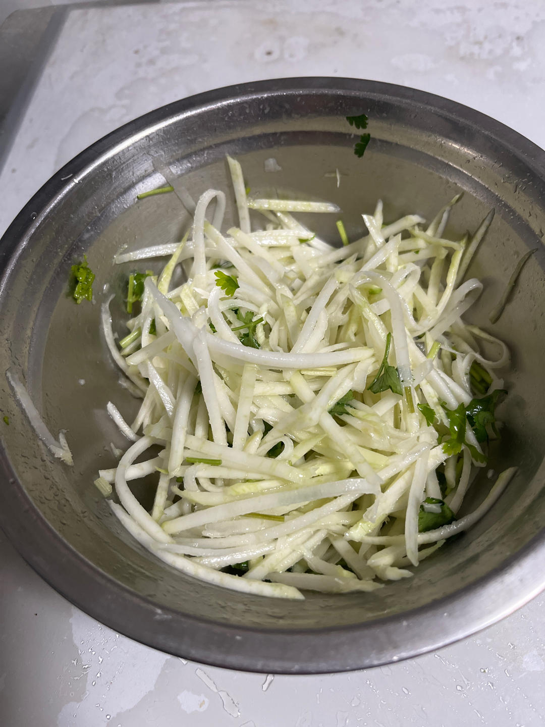 凉拌苤蓝
