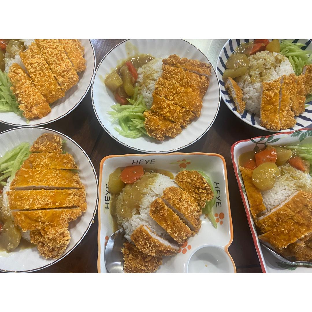 咖喱炸猪排饭