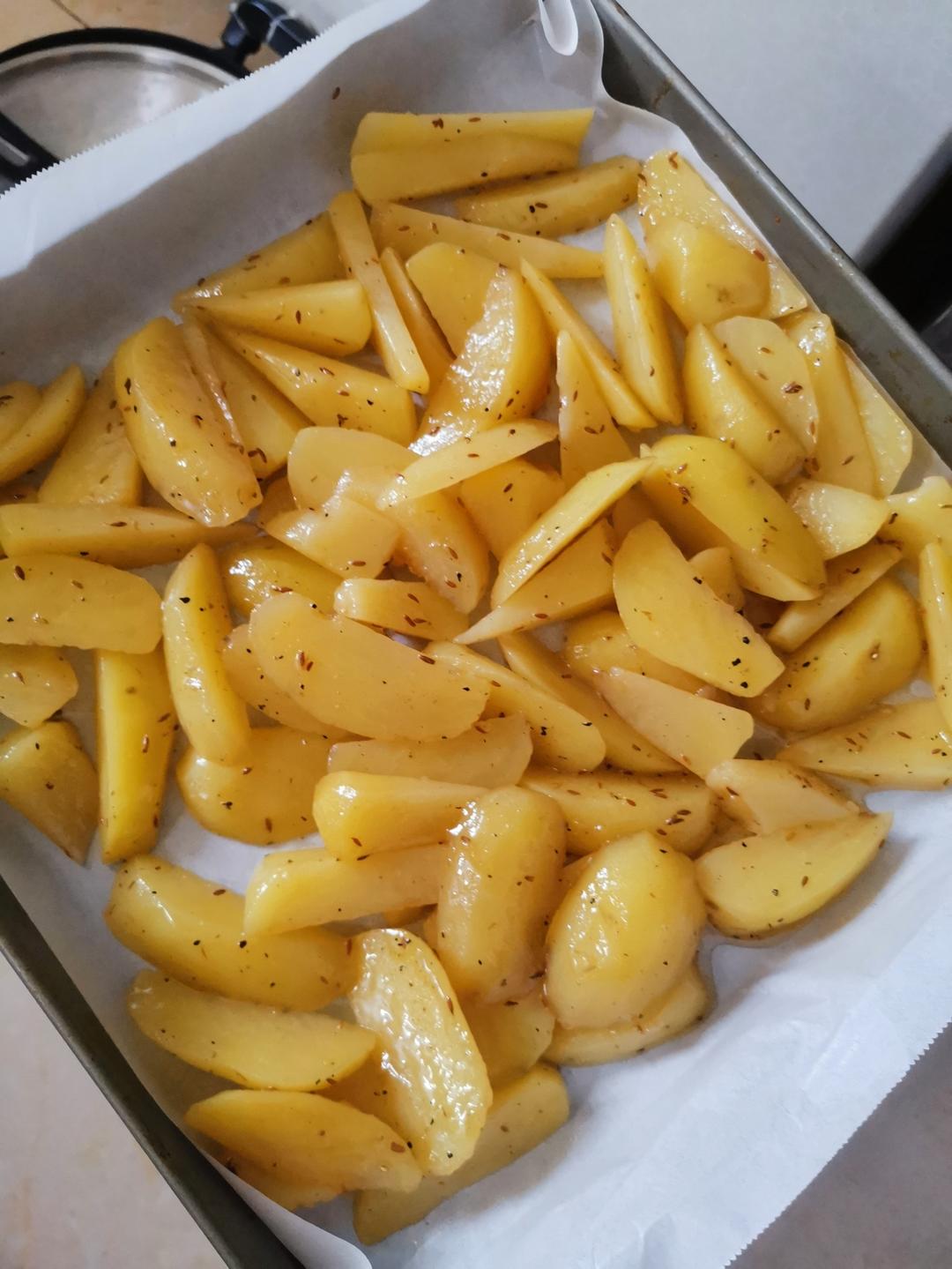 好吃到停不下来的烤土豆