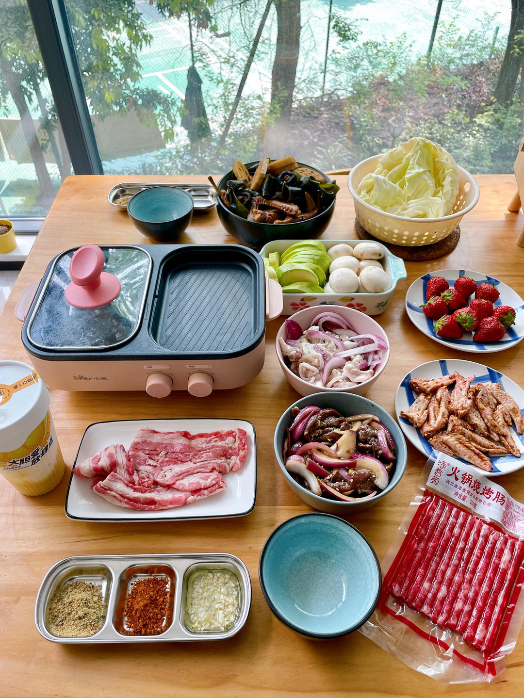 烤牛肉（拌牛肉）