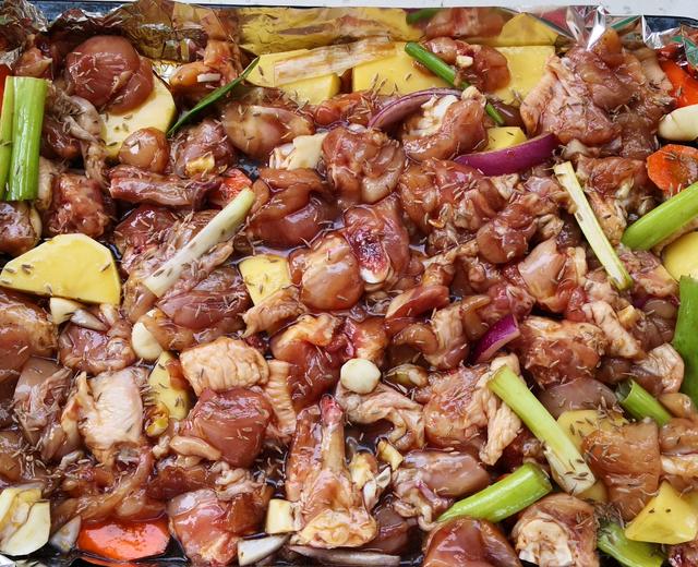 烤箱烤鸡块的做法