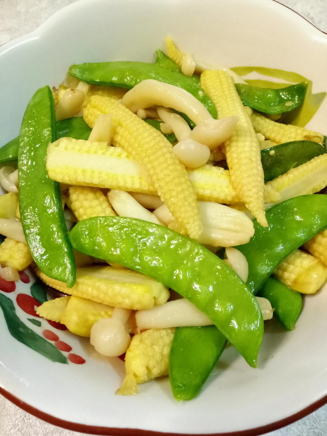 stacy小星做的玉米笋小炒