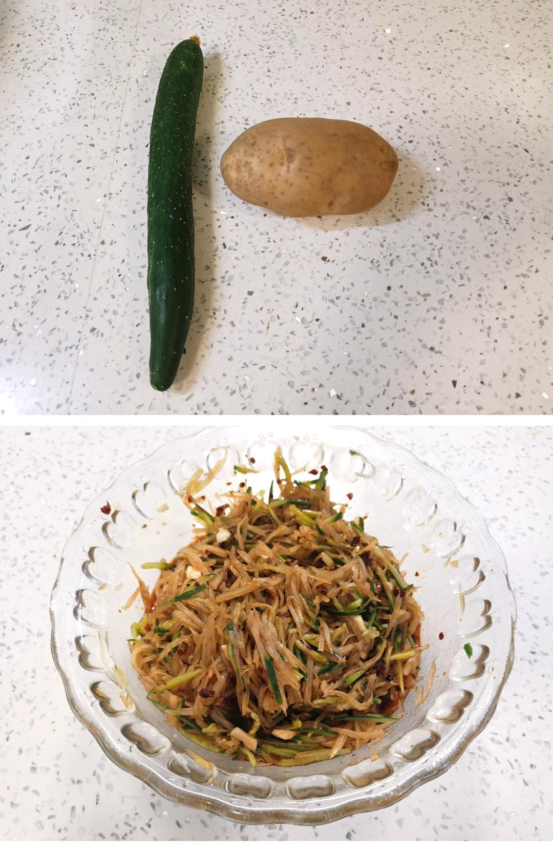 香辣开胃的凉拌土豆丝