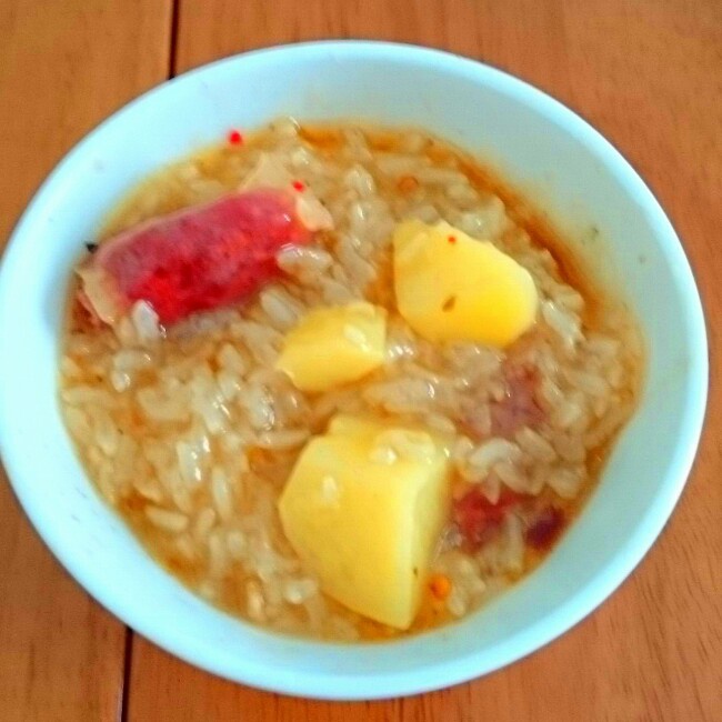 土豆焖饭（电饭锅版）