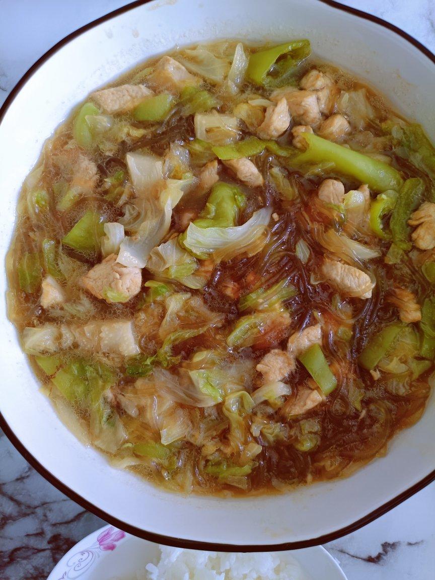 白菜炖粉条