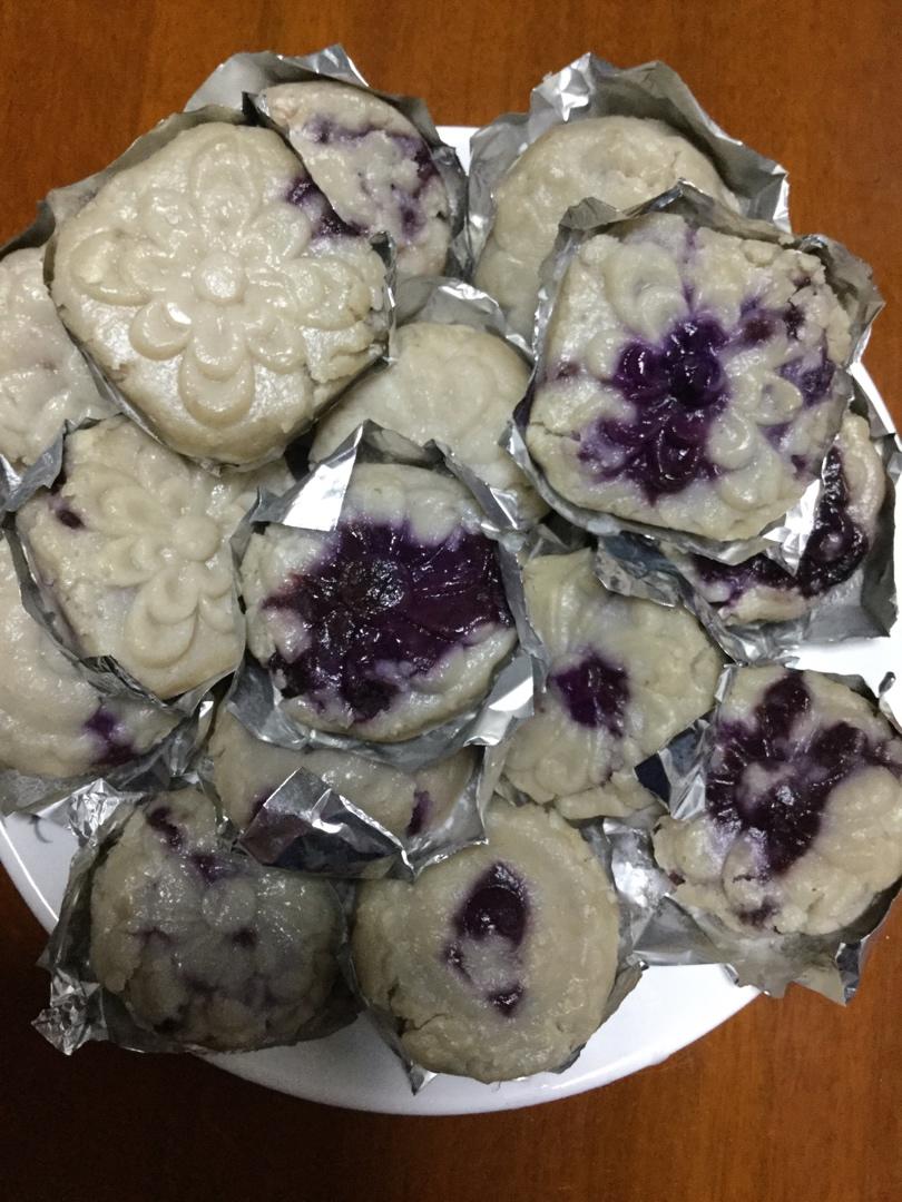 紫薯山药糕