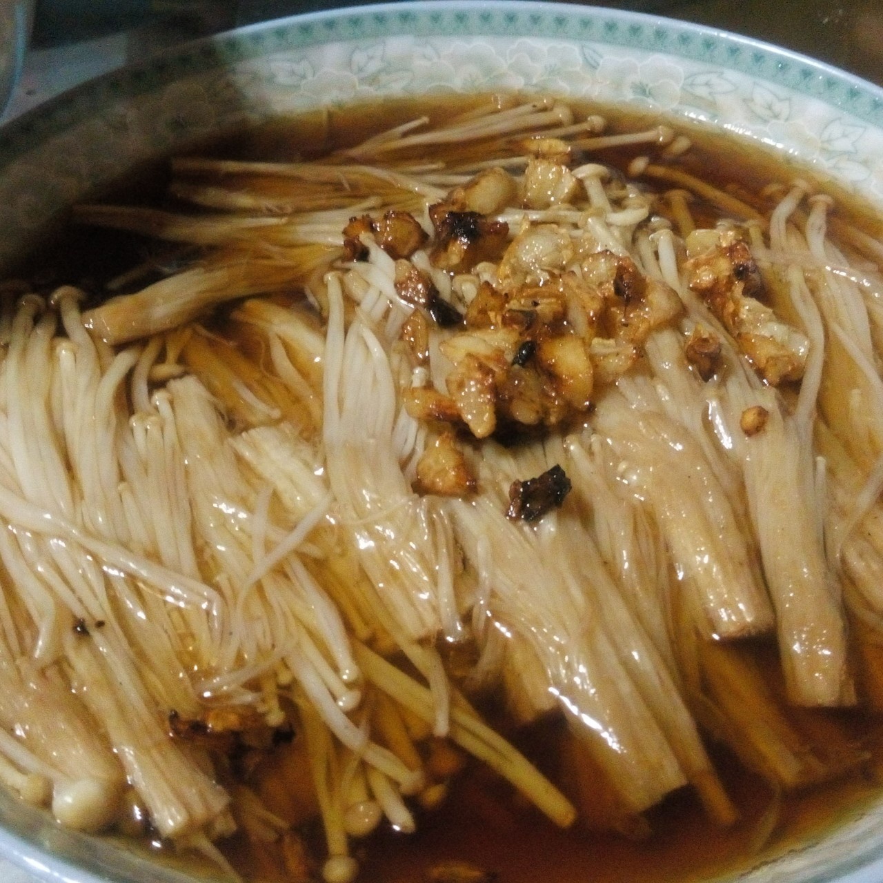 油泼金针菇