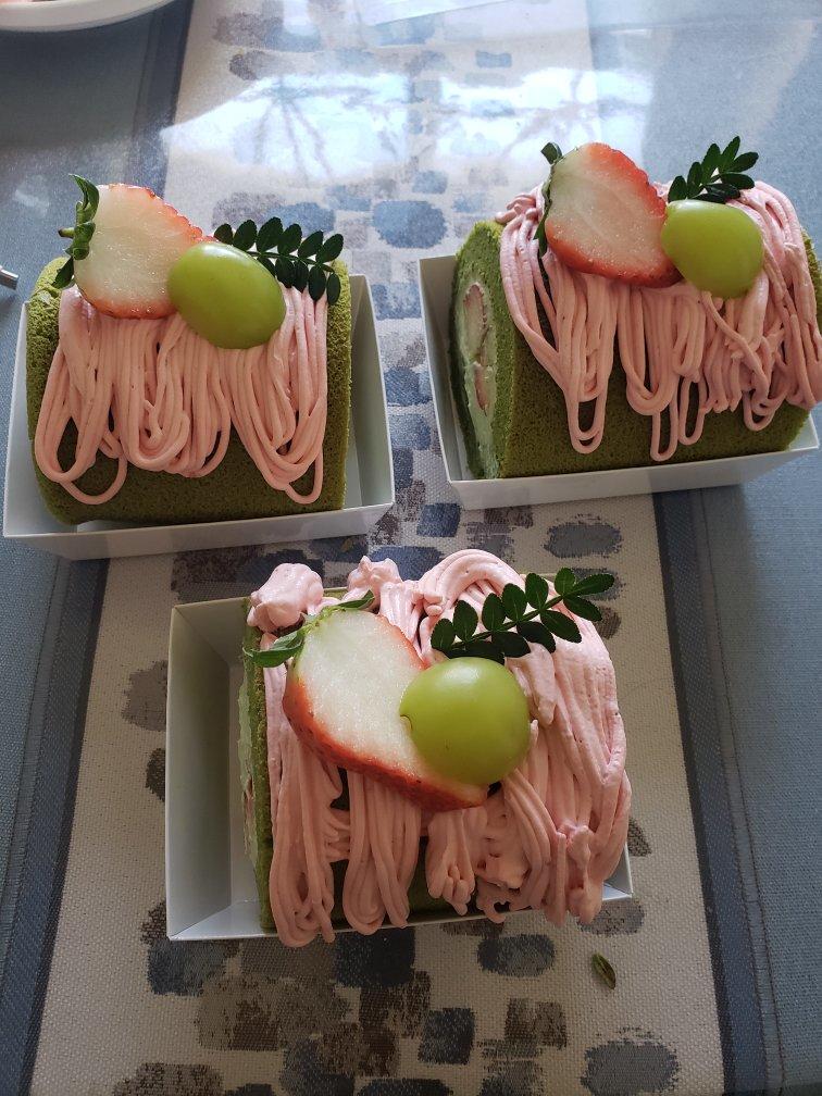 斑斓蛋糕卷（新鲜斑斓汁）