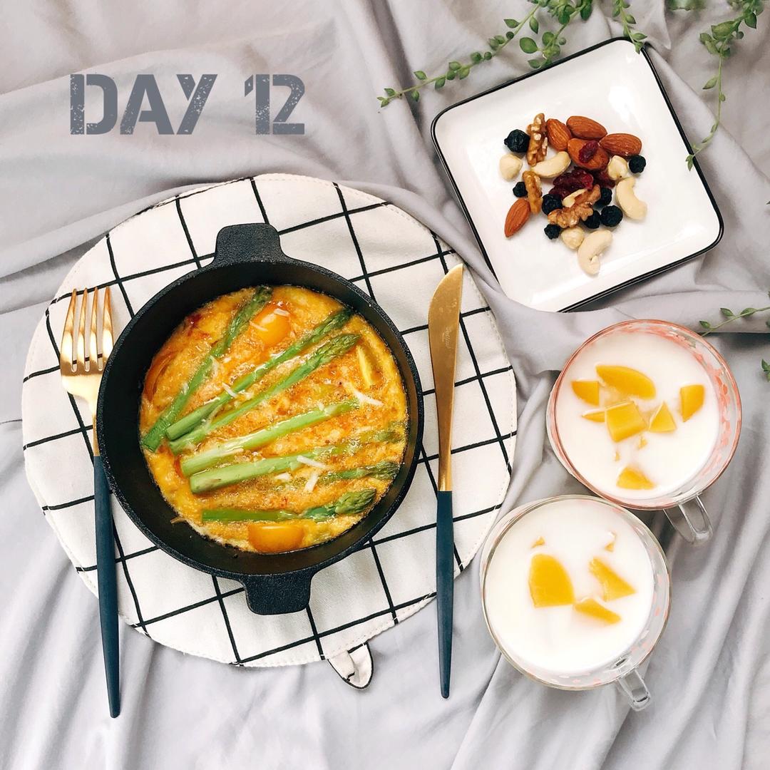 培根芦笋frittata-海氏定制食谱