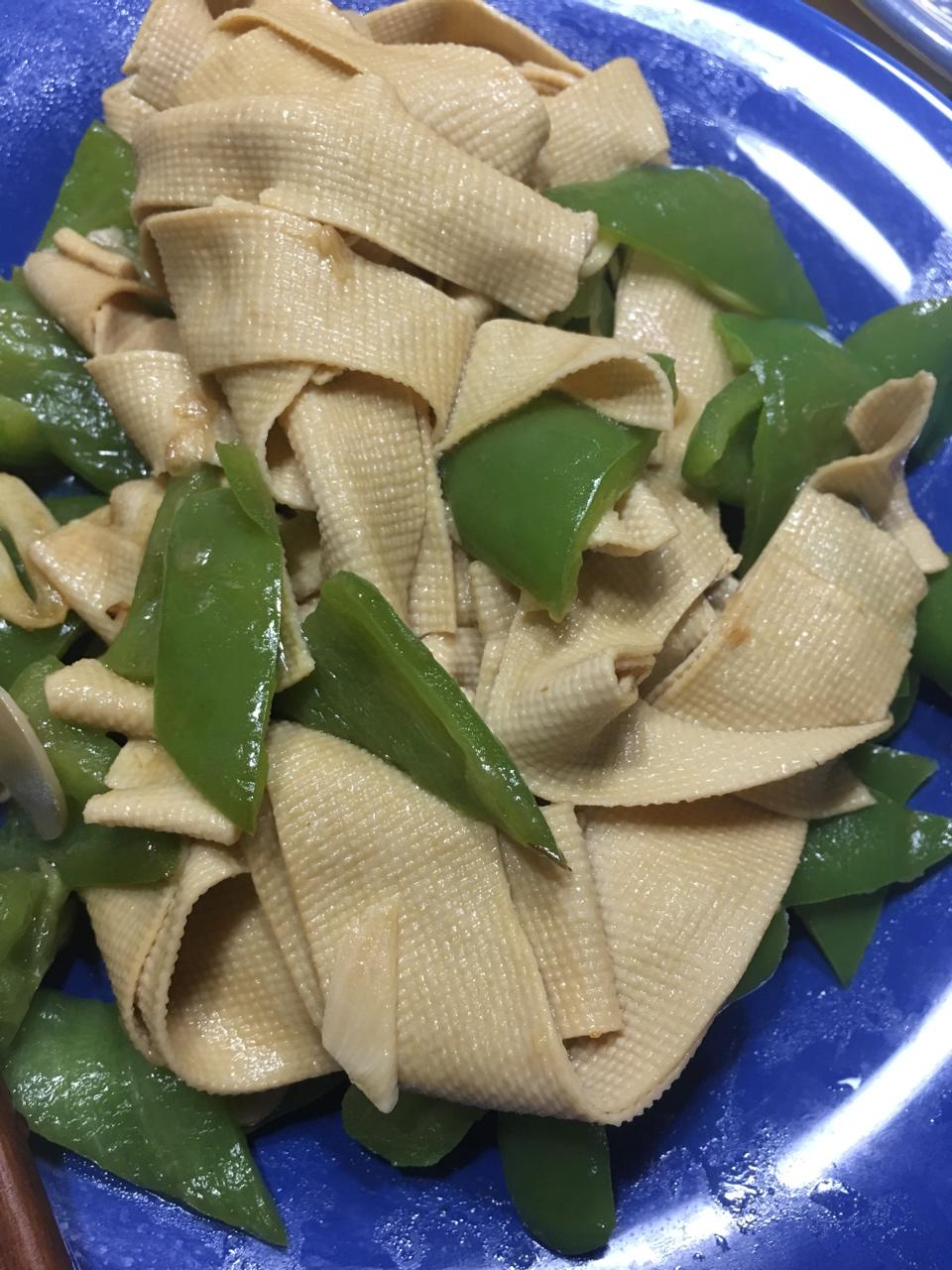 青椒豆皮