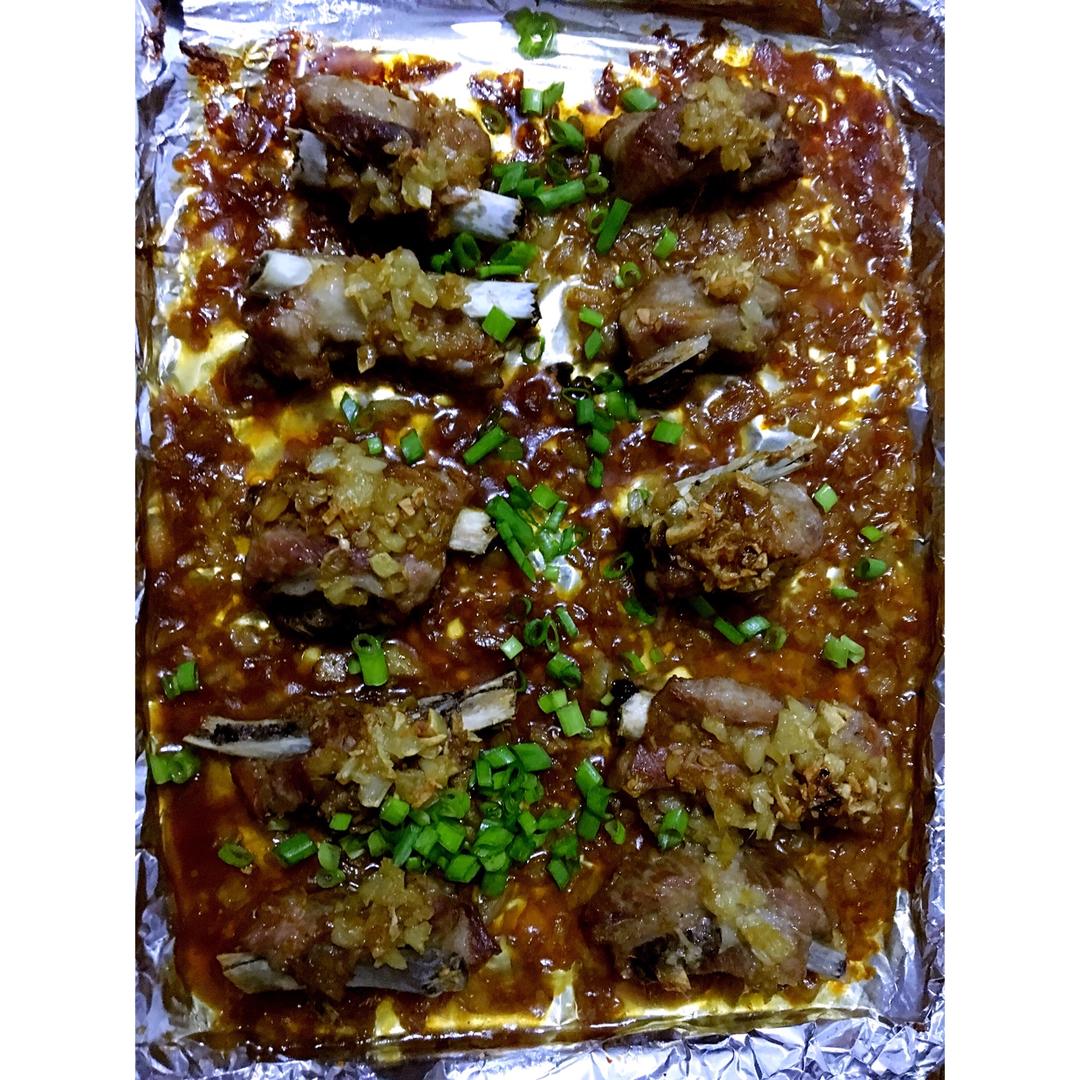 香到骨头里的蒜香排骨（烤箱）