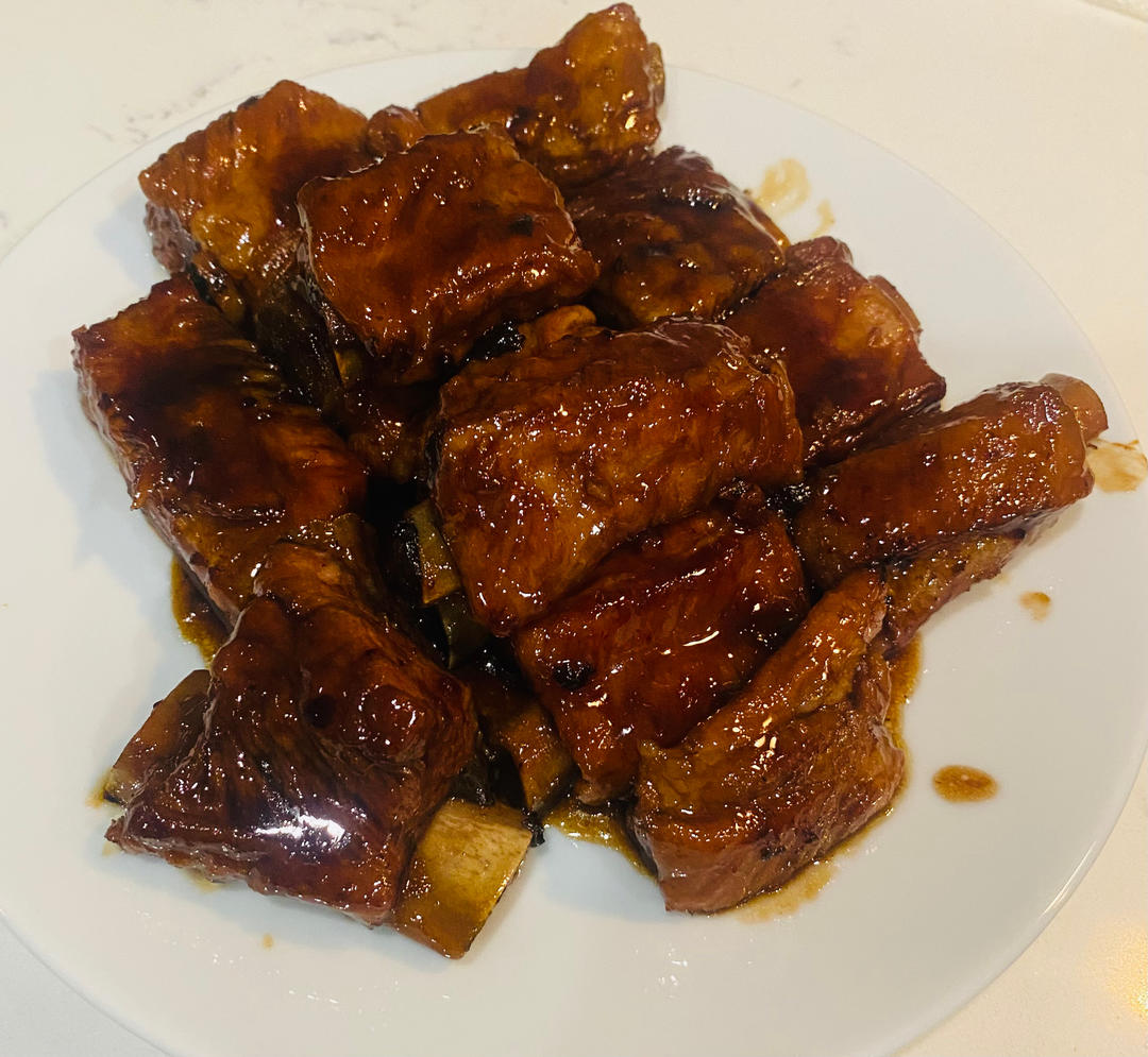 糖醋排骨/糖醋小排（不放油）（12345口诀做出正宗上海本帮）