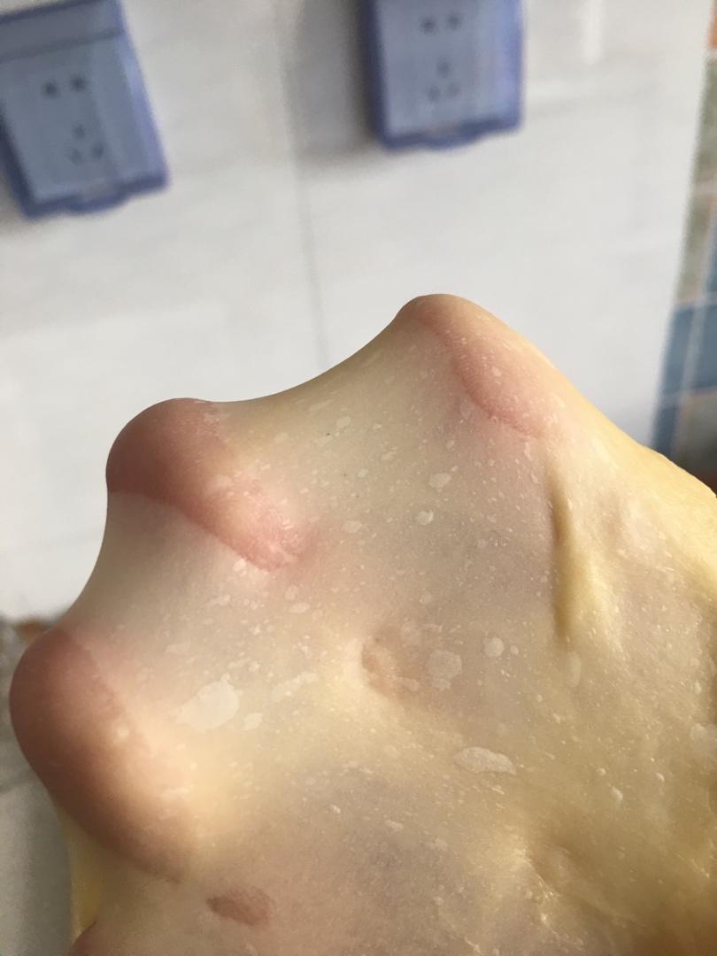 用烤箱自己做面包--手工牛奶吐司面包