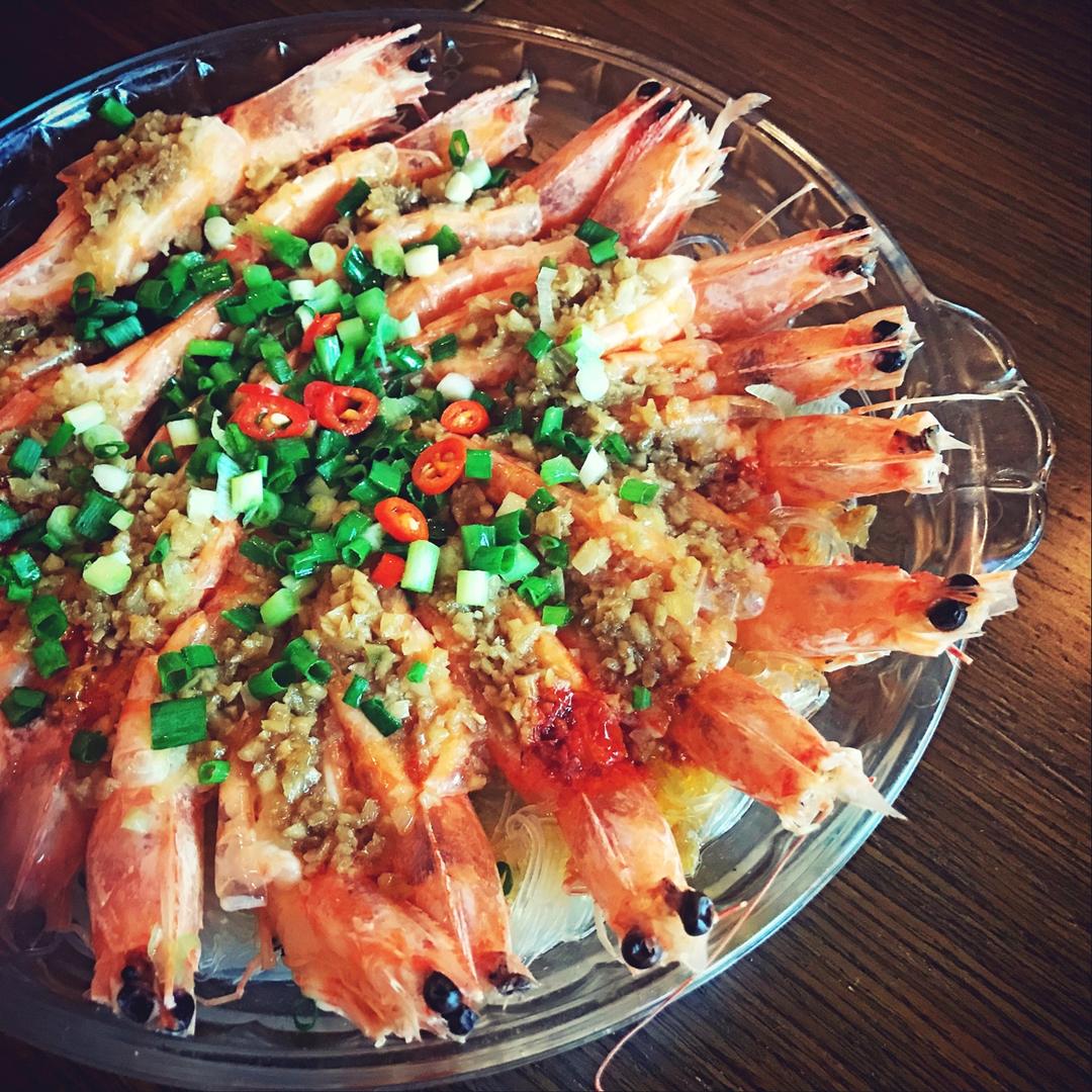 蒜蓉粉丝蒸虾