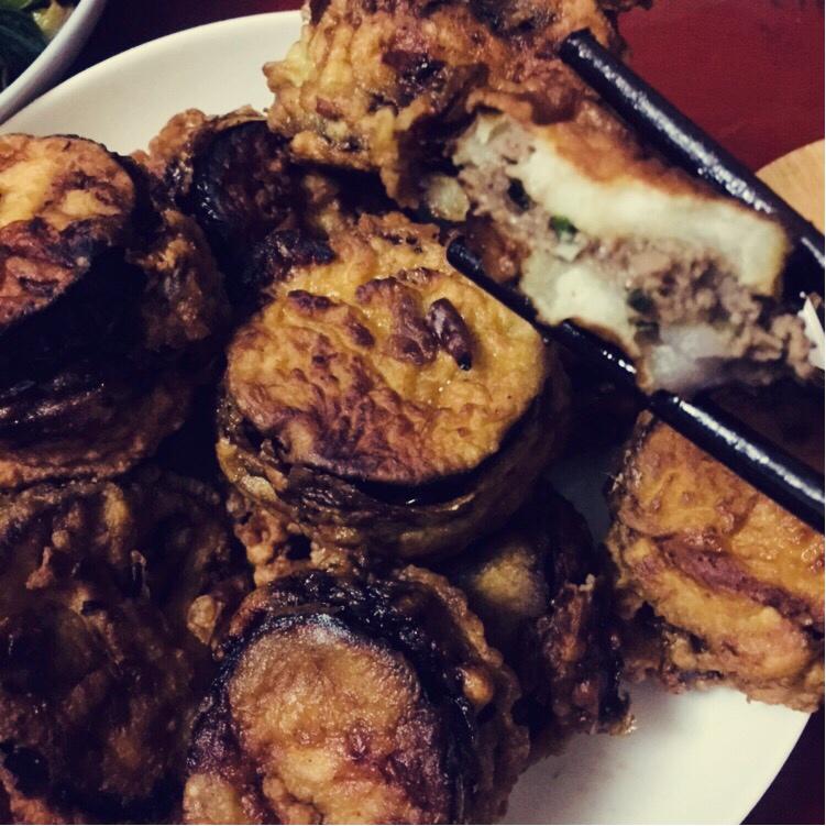 油炸茄盒