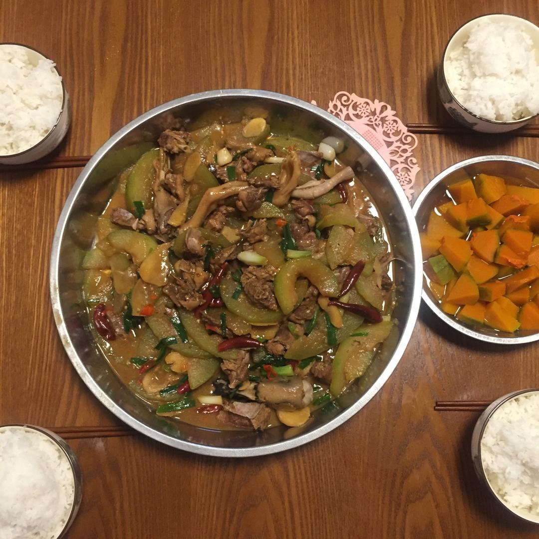 一家四口一日三餐❤️