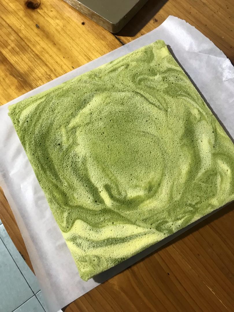 无油酸奶奶酪双享大理石蛋糕卷