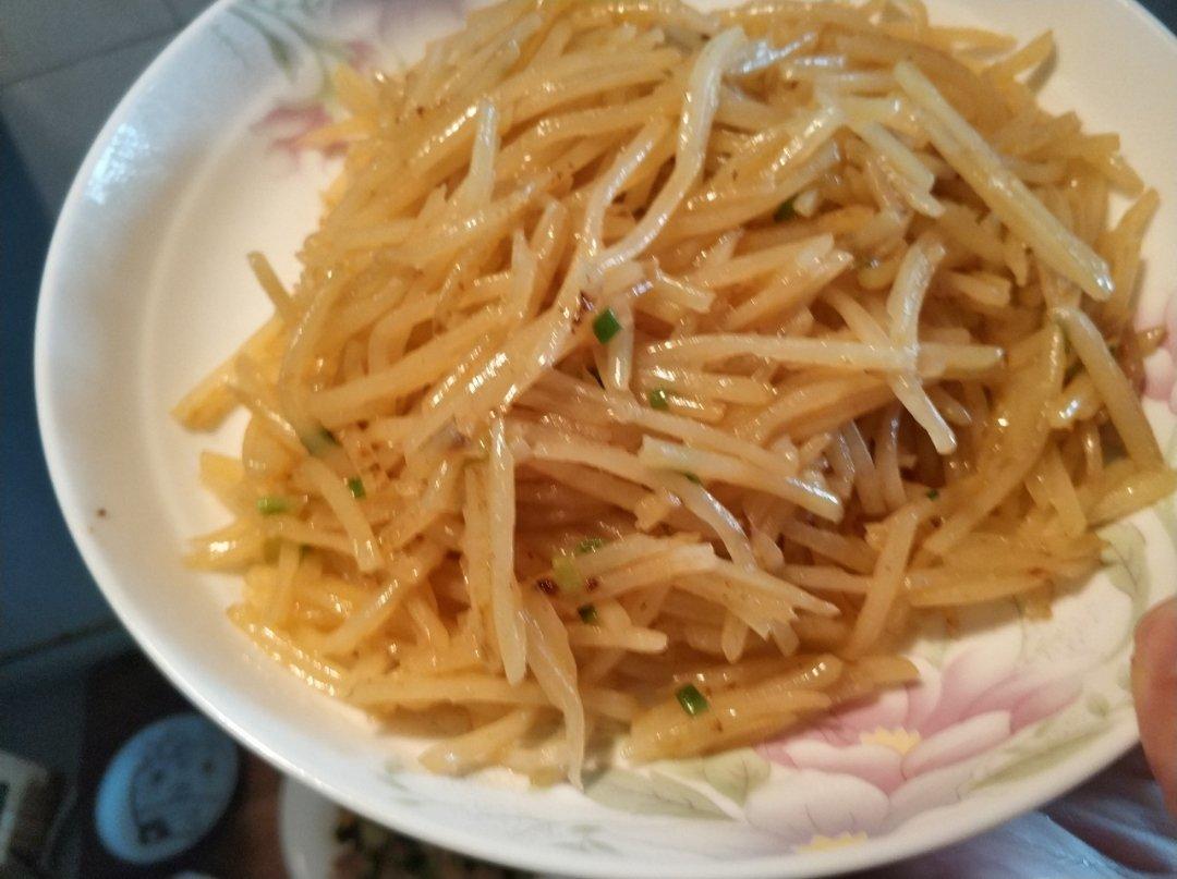 脆炒土豆丝
