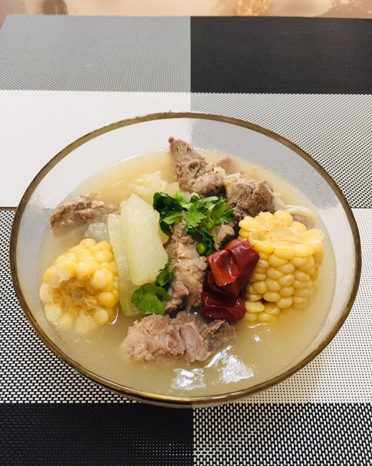 冬瓜玉米排骨汤