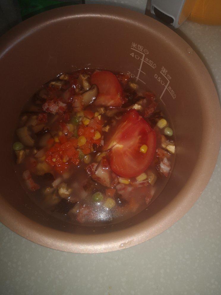 网红西红柿饭