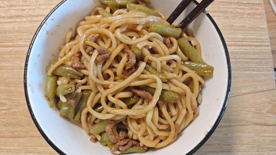 家庭版豆角焖面