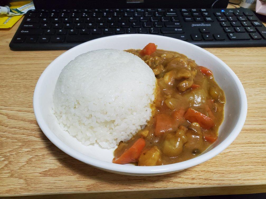 超快手❗️咖喱鸡肉饭