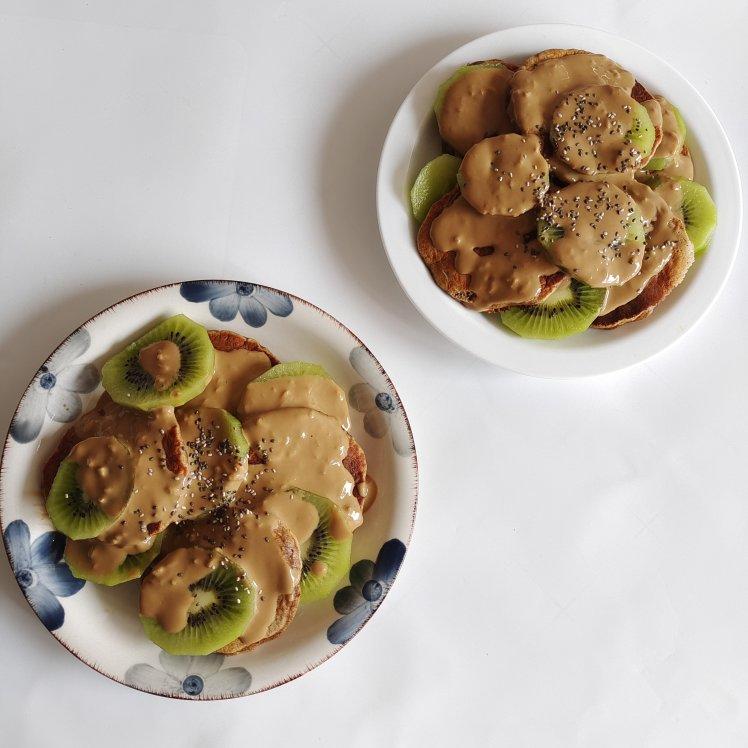 咖啡酱全麦酒酿松饼【健康小食】